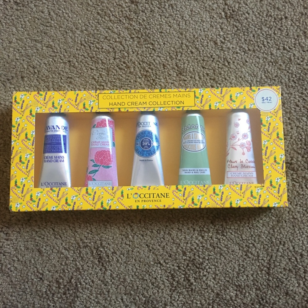 Loccitane Hand Cream collection